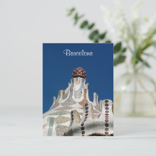 Barcelona Postkarte (Stehend Vorderseite)