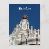 Barcelona Postkarte (Vorderseite)