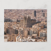 Barcelona Postkarte (Vorderseite)