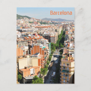 Barcelona Postkarte