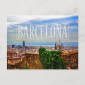 Barcelona Postkarte (Vorderseite)