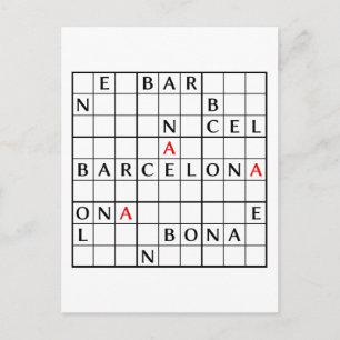 BARCELONA POSTKARTE