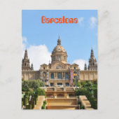 Barcelona Postkarte (Vorderseite)
