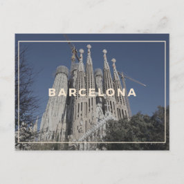 Barcelona Postkarte