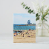Barcelona Postkarte (Stehend Vorderseite)