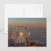 Barcelona Postkarte (Vorne/Hinten)