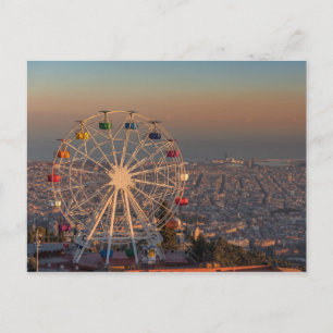 Barcelona Postkarte