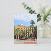 Barcelona Postkarte (Stehend Vorderseite)