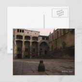Barcelona Postkarte (Vorne/Hinten)
