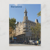 Barcelona Postkarte (Vorderseite)