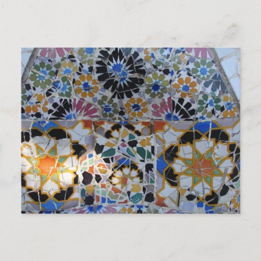 Barcelona Postkarte (Vorderseite)