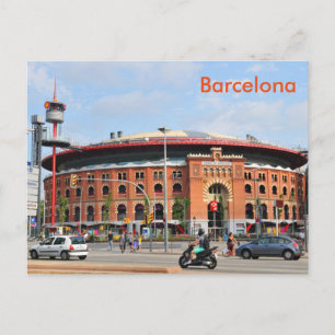 Barcelona Postkarte