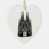 Barcelona Sagrada Familia Keramikornament (Rechts)