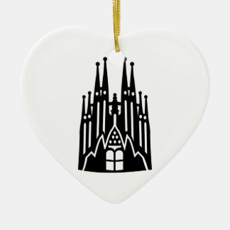 Barcelona Sagrada Familia Keramikornament