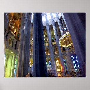 Barcelona. Sagrada Familia. Poster