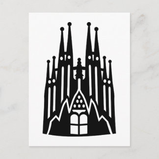 Barcelona Sagrada Familia Postkarte