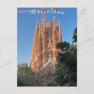 Barcelona - Sagrada Familia Postkarte