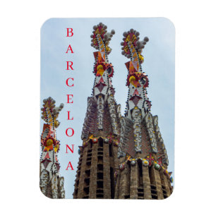 Barcelona Sagrada Familia Stepps Kühlschrankmagne Magnet