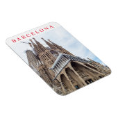 Barcelona Sagrada Familia View Kühlschrankmagnet Magnet (Rechte Seite)