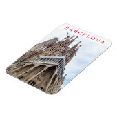 Barcelona Sagrada Familia View Kühlschrankmagnet Magnet (Linke Seite)