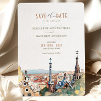 Barcelona Save the Date Zielort Spanien Spanien Sp
