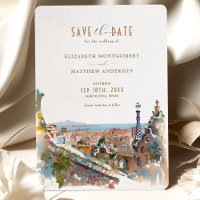 Barcelona Save the Date Zielort Spanien Spanien Sp