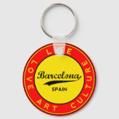 Barcelona Schlüsselanhänger (Vorderseite)
