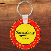 Barcelona Schlüsselanhänger (Vorderseite)