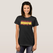 Barcelona Skyline Spain Vacation Travel T-Shirt (Vorne ganz)
