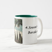 Barcelona Souvenir Tasse (VorderseiteRechts)