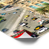 Barcelona, Spain Beautiful City View   Poster (Ecke)