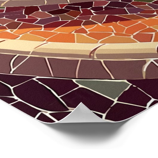 Barcelona Spain Poster (Ecke)