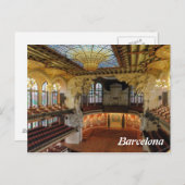 Barcelona, Spain Postkarte (Vorne/Hinten)