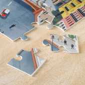 barcelona Span Travel Art Vintag Puzzle (Seite)