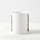Barcelona Spanien Art Deco Kaffeetasse (Mittel)