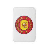 Barcelona Spanien Badematte (Vorderseite Vertikal)