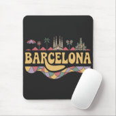 Barcelona Spanien Europa Mousepad (Mit Mouse)