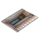 Barcelona, Spanien - farbenfrohe TreppenNotebook Notizblock (Linke Seite)