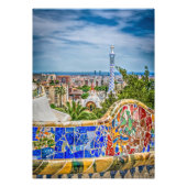 Barcelona Spanien Foto Moderne Kunst (Vorne)