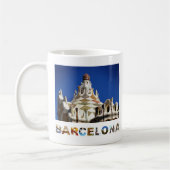 Barcelona Spanien Gaudi Park Guell Foto Kaffeetasse (Links)