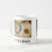 Barcelona Spanien Gaudi Park Guell Foto Kaffeetasse (Vorderseite Links)