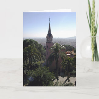 Barcelona, Spanien, Grußkarte Karte