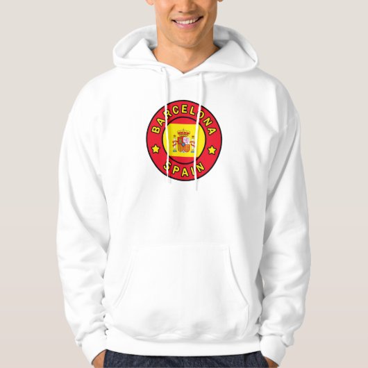 Barcelona Spanien Hoodie (Vorderseite)
