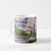 Barcelona Spanien Kaffeetasse (Vorderseite Links)
