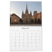 Barcelona - Spanien - Kalender (Mär 2027)