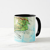 Barcelona, Spanien Karte Tasse (VorderseiteRechts)