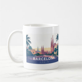 Barcelona Spanien Kathedrale Barcelona Kaffeetasse
