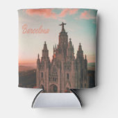 Barcelona Spanien Kirche Dosenkühler (Vorderseite)