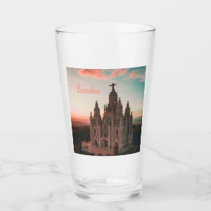 Barcelona Spanien Kirche Glas