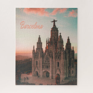 Barcelona-Spanien-Kirche Puzzle